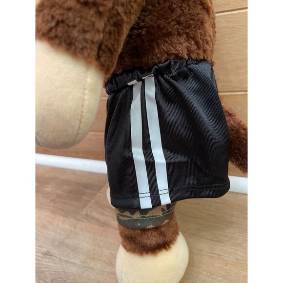 EUC Build-A-Bear 20" Monkey With 3 Outfits: Hot Wheels Racing Suit Black Shorts - Picture 6 of 8